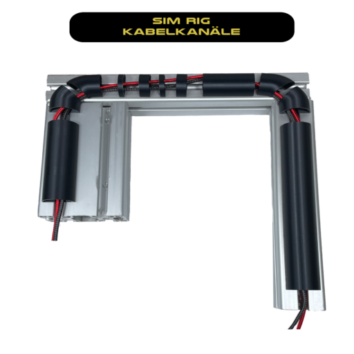 Kabelkanal Set für Alu Rigs Nut 8