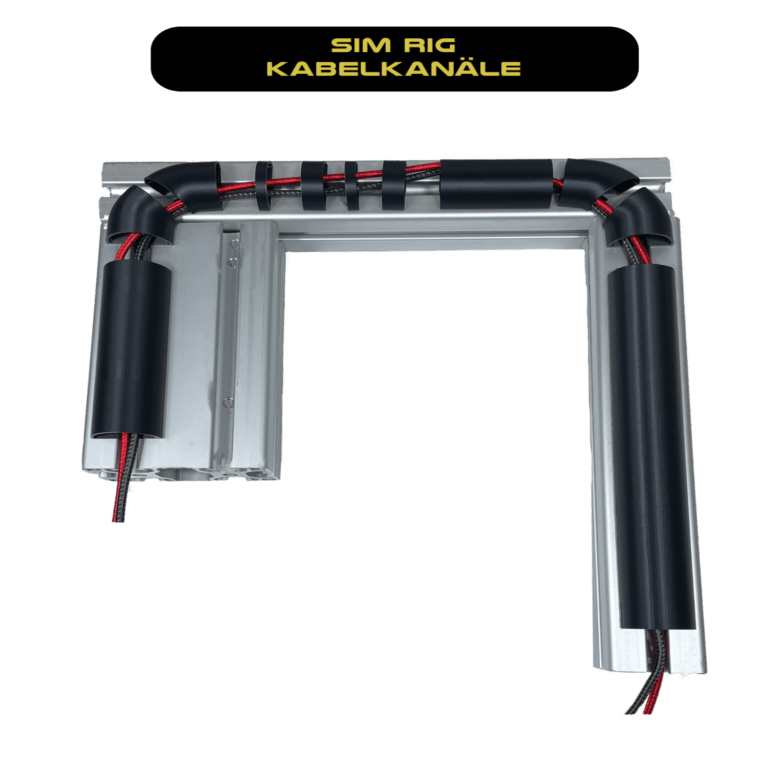 Kabelkanal Set für Alu Rigs Nut 8