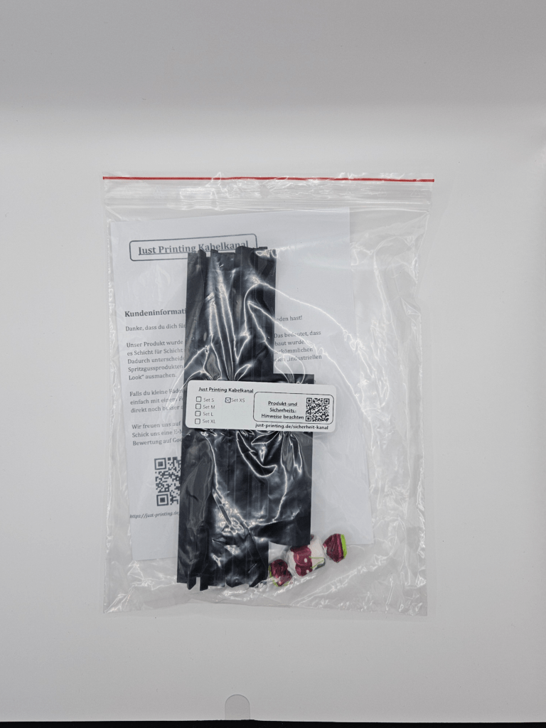 Kabelkanal Set für Alu Rigs Nut 8 – Bild 7