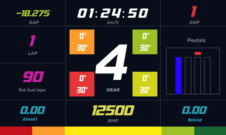 Moza Racing R800 Digital Dash - Image 10