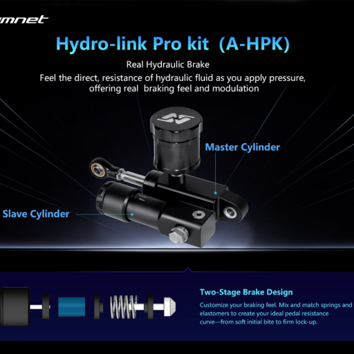 Hydro-Link Pro Kit (A-HPK) für Simnet SP-Pedal und SHB-Handbremse
